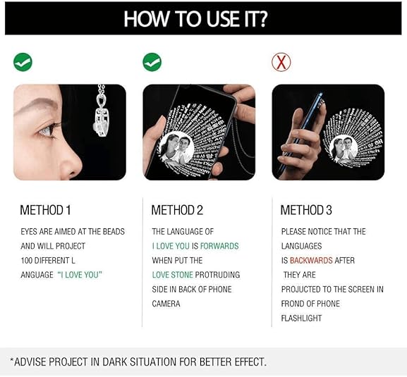 Miniatura 6 de COLLAR CRUZ TE AMO 100 IDIOMAS CON CAJA