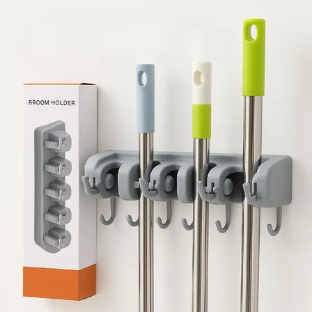 Miniatura 3 de Soporte Multiusos para Escobas y Trapea