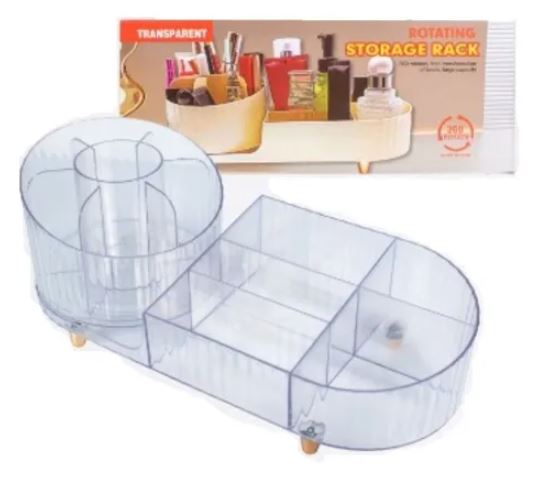 Organizador de objetos transparente 360°