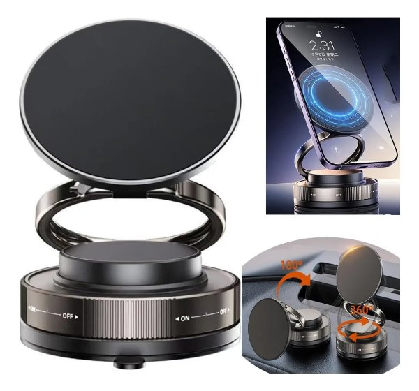 0SOPORTE MAGNETICO AL VACIO PARA CELULA