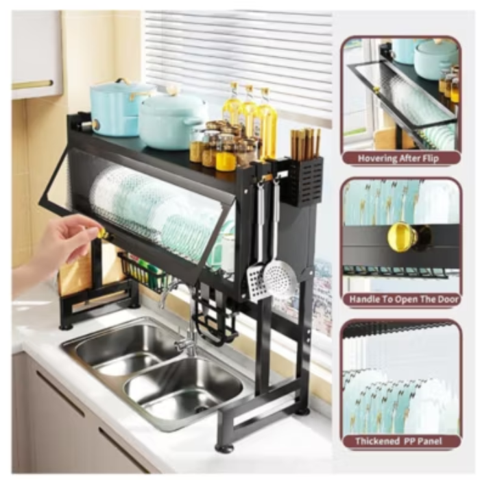 Miniatura 2 de Platero escurridor con cajón + afilador