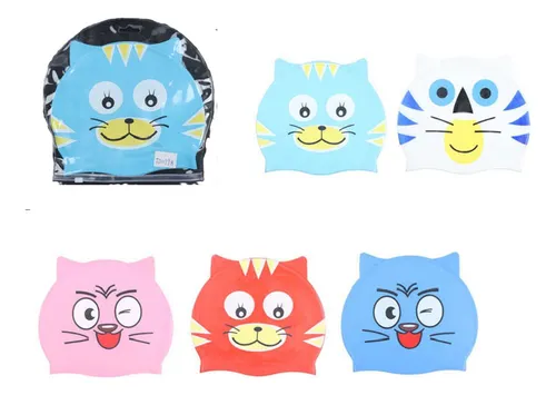 Miniatura 3 de GORRO DE NATACIÓN ESTAMPADO DE GATOS