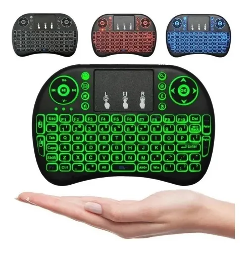 Miniatura 3 de Mini Teclado Smart Tv Con Luces