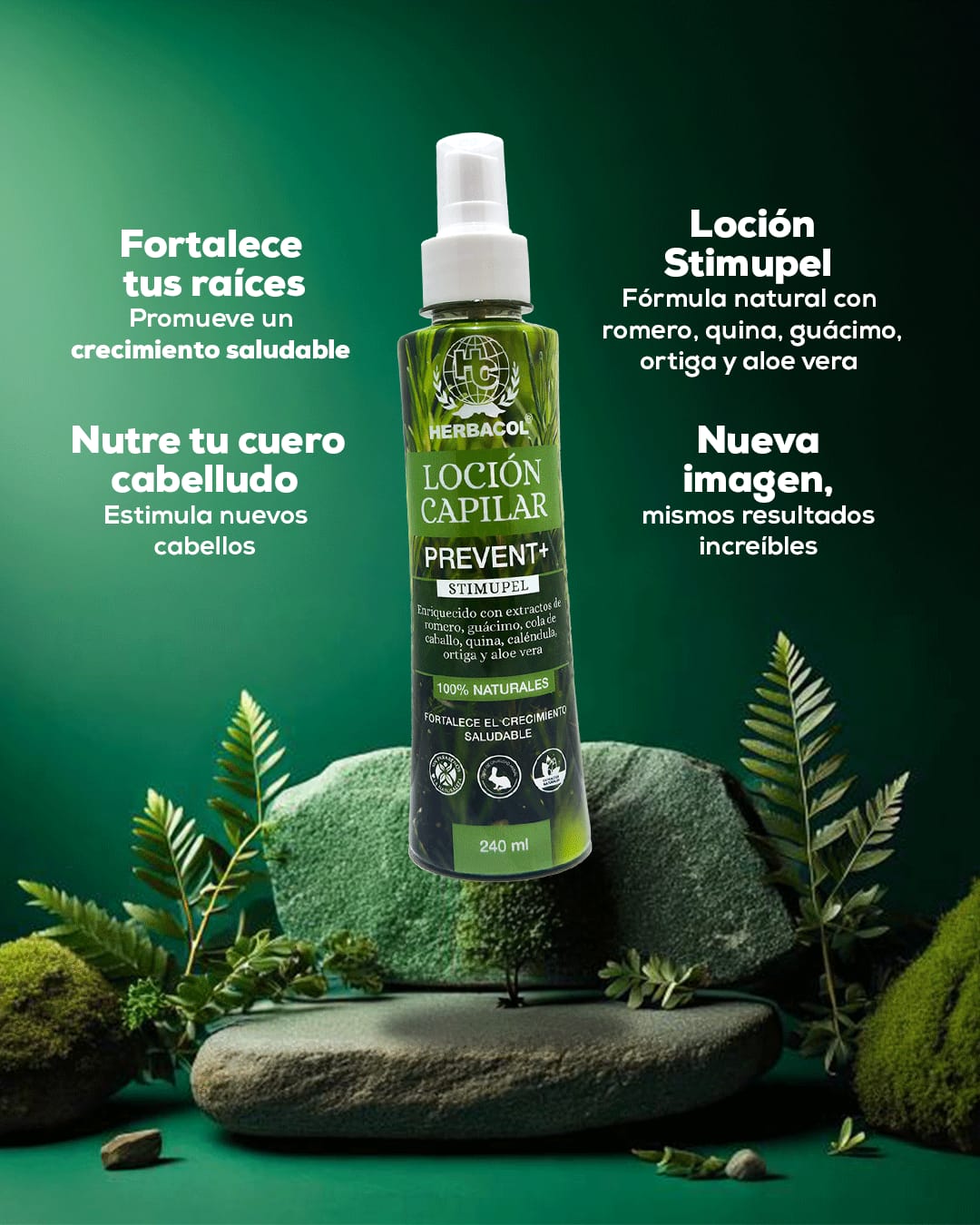 Miniatura 2 de Locion Capilar Stimupel Anti-Caida 240ml