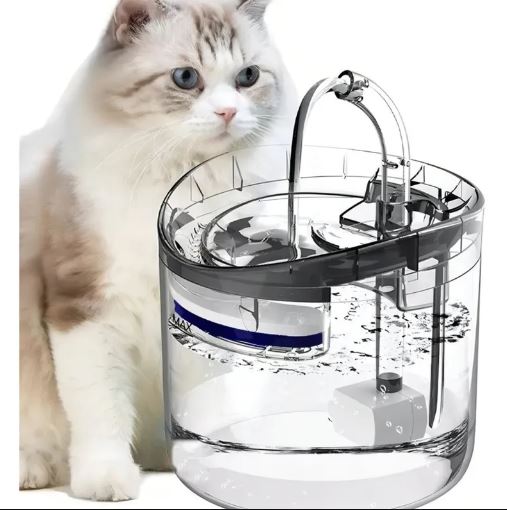 Miniatura 4 de Fuente de agua para gatos con sensor de