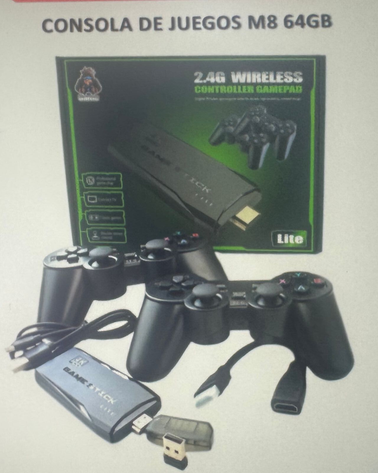 2.4G GAME STICK CONSOLA