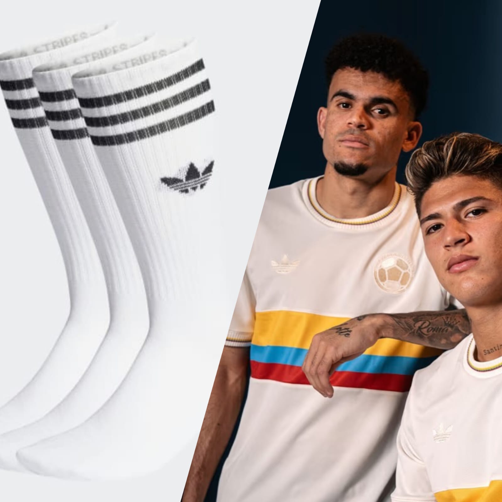 CAMISETA COL CENTENARIO + MEDIAS ADIDAS