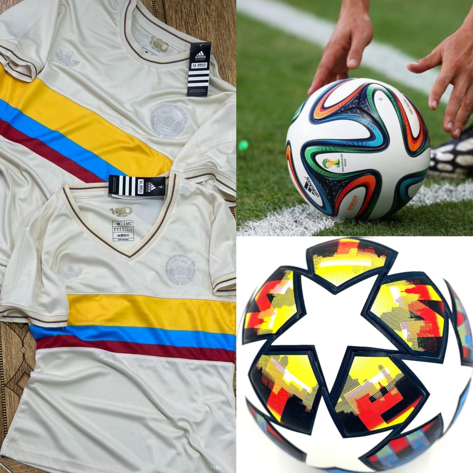 CAMISETA COL + BALON PROFESIONAL No.5