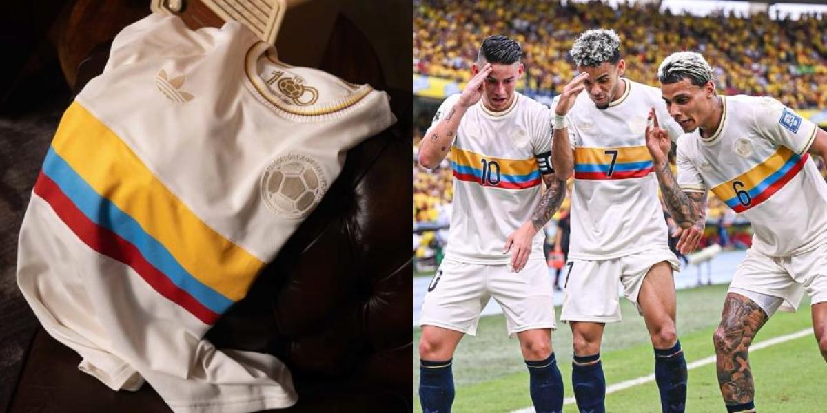CAMISETA COLOMBIA CENTENARIO IMPORTADA