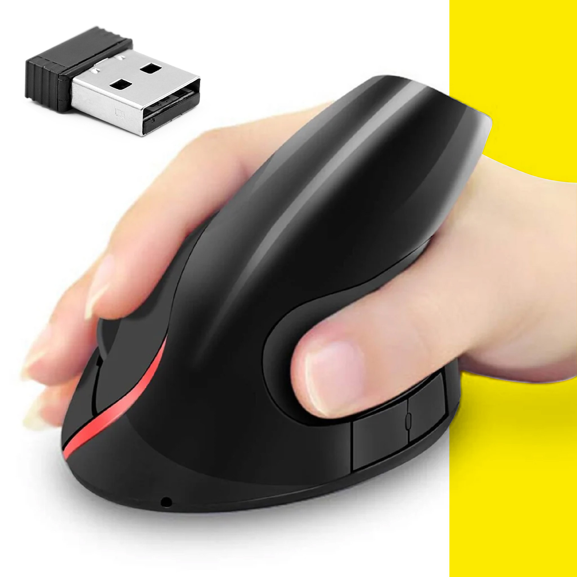 Miniatura 6 de Mouse Inalambrico Vertical Ergonómico