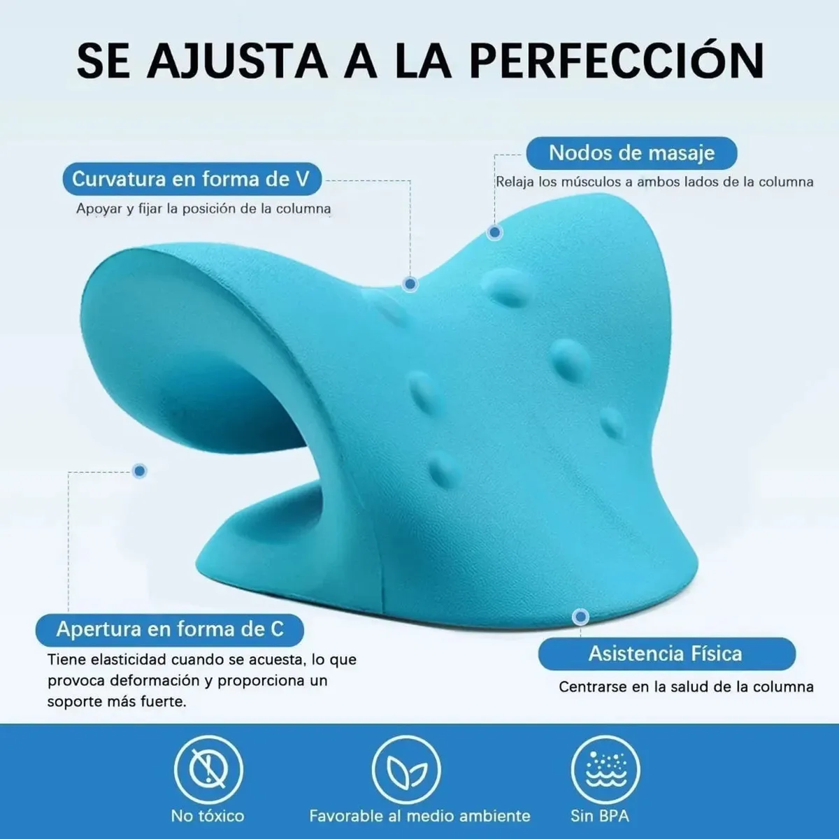 Miniatura 3 de ALMOHADA QUIROPRACTICA CERVICAL