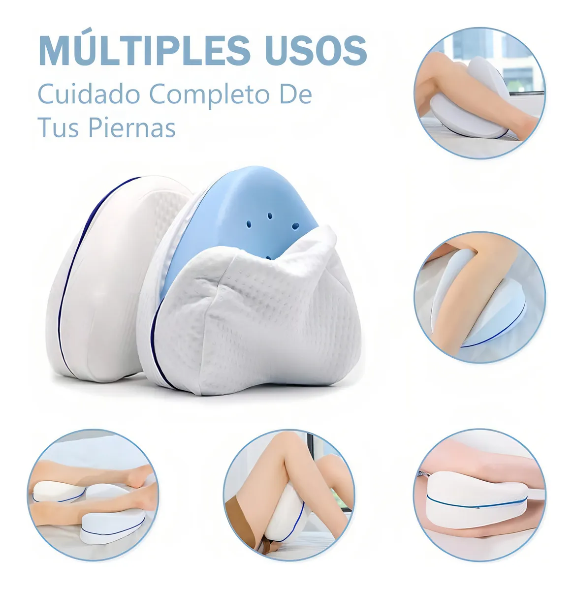 Miniatura 9 de ALMOHADA TRIANGULAR ORTOPÉDICA PIERNAS