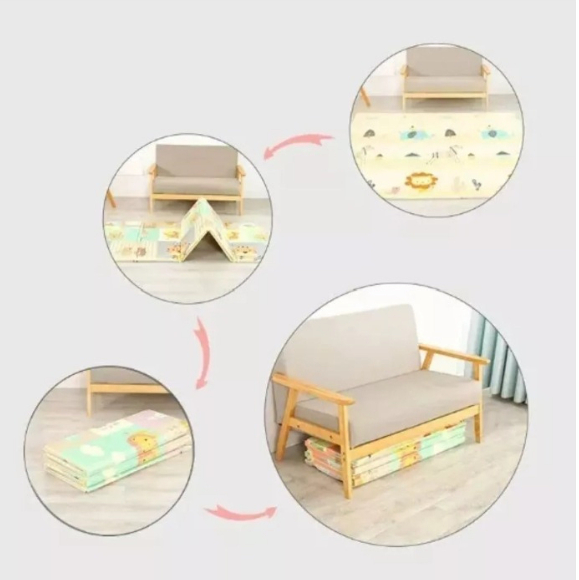 Miniatura 3 de ALFOMBRA,TAPETE GATEO PARA BEBE