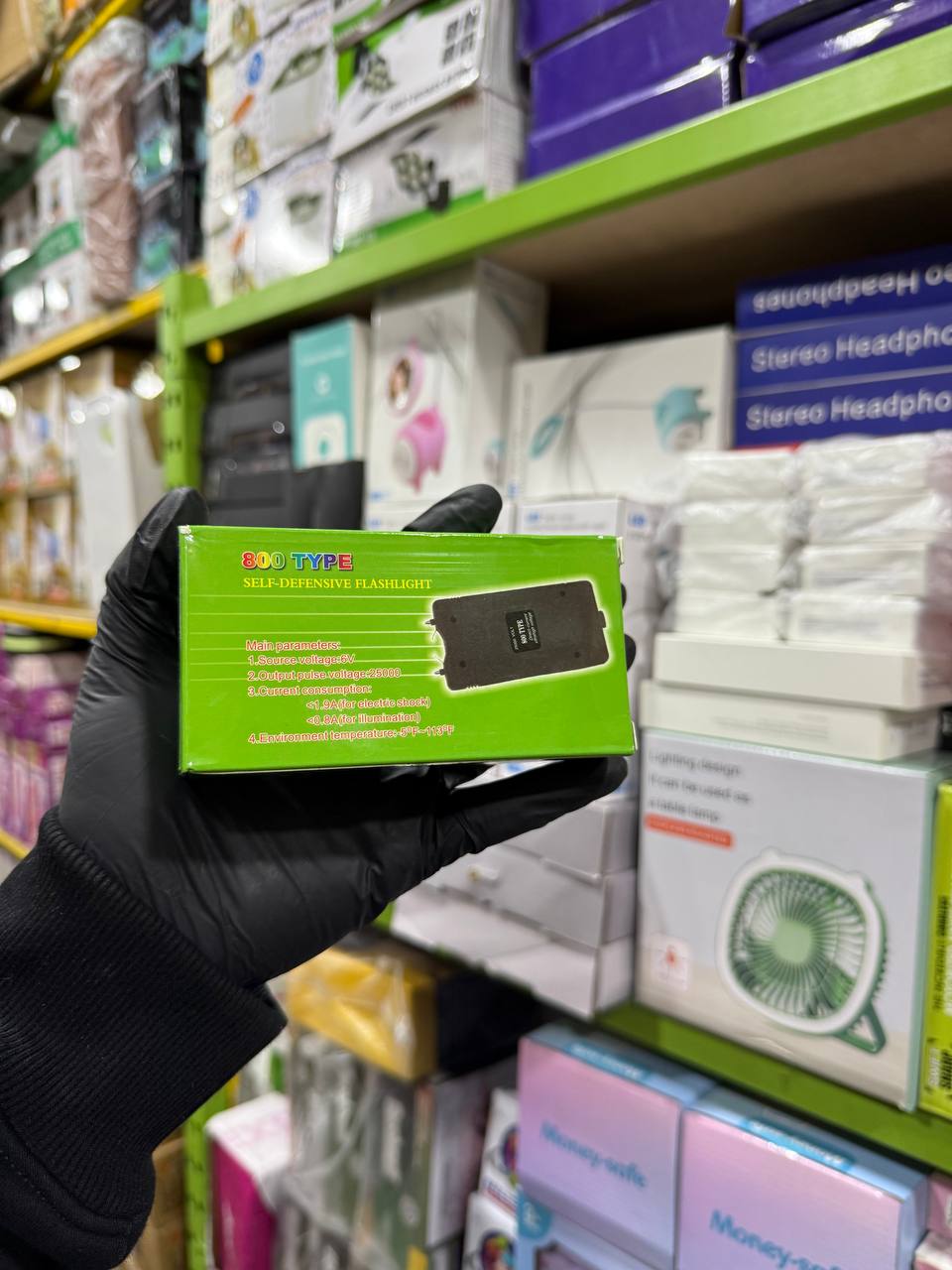 Taser Linterna Recargable 800 Type