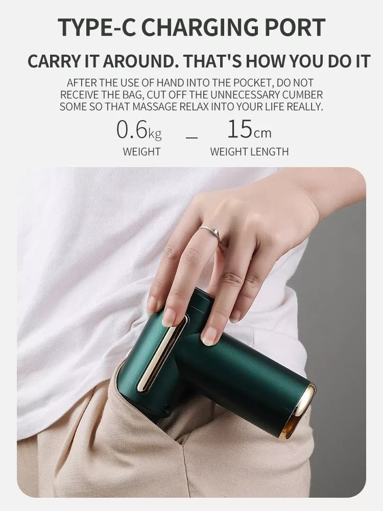 Almohada 3d + Pistola Masajeadora 4 en 1