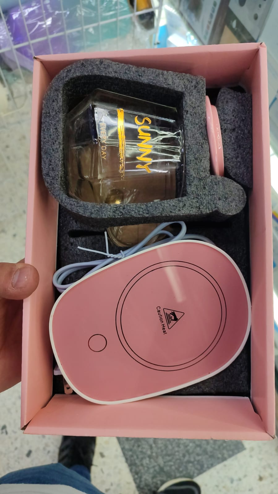 Taza Calentadora Lucky