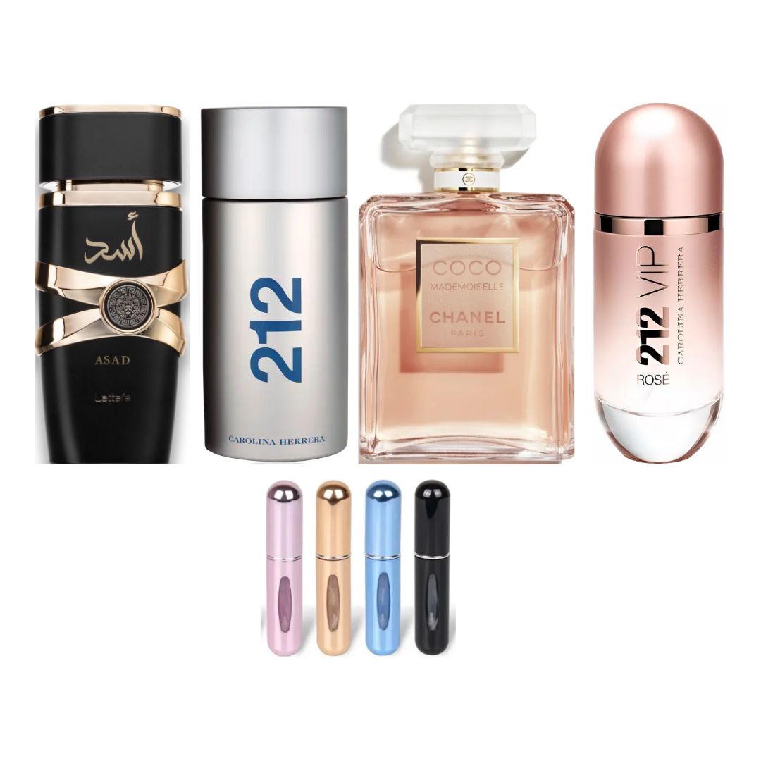 ASAD+212MEN+212VIPROSE+COCO+4PERFUMEROS