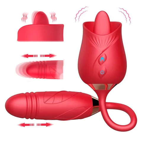 Miniatura 3 de Vibrador flor de loto