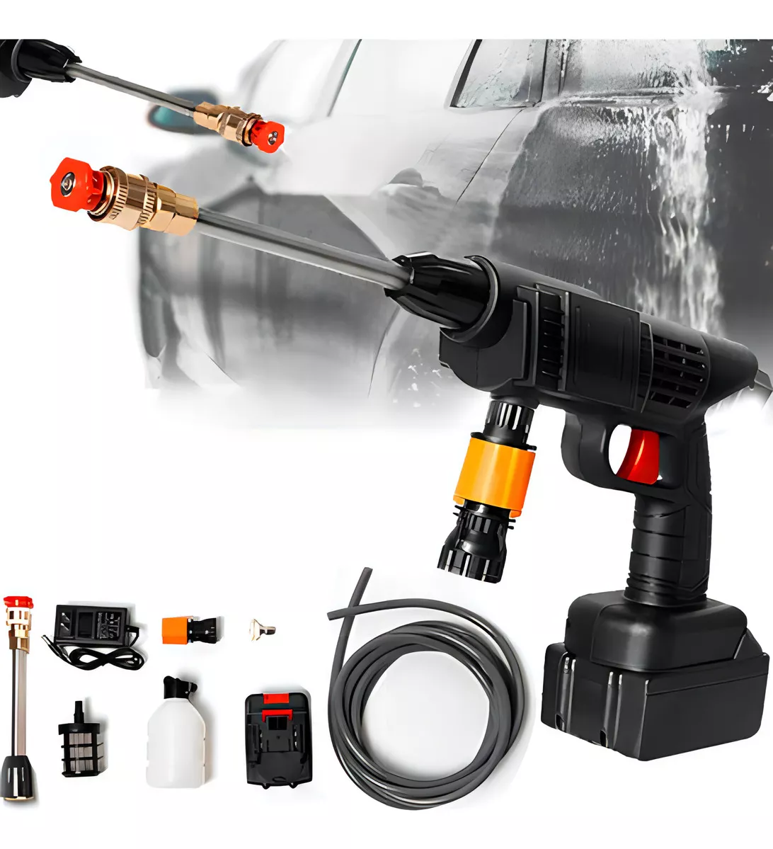 HIDRO LAVADORA PORTÁTIL 2 BATERIAS