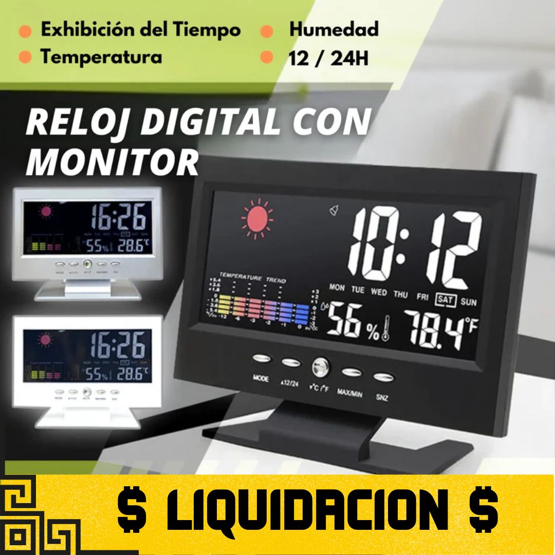 Reloj Digital de Escritorio