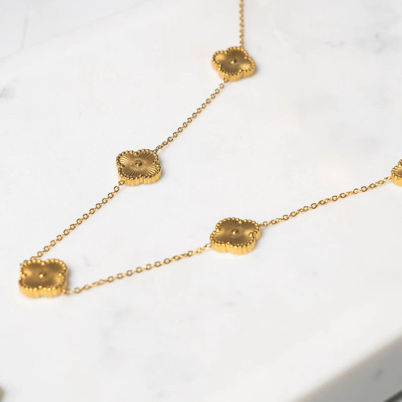 Miniatura 4 de COLLAR VAN CLEEF VINTAGE 5 TREBOL