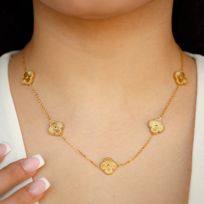 Miniatura 5 de COLLAR VAN CLEEF VINTAGE 5 TREBOL