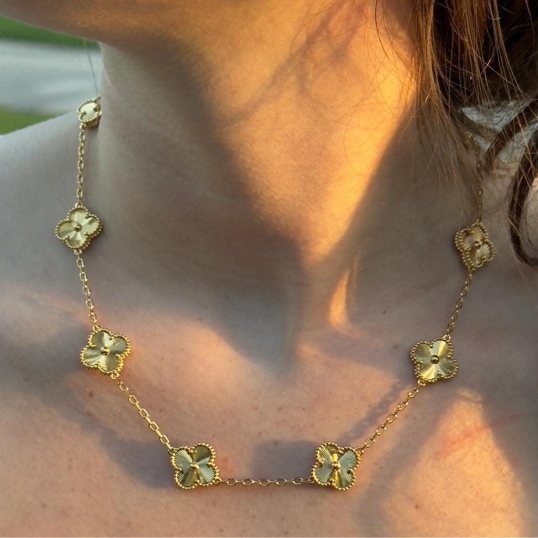 Miniatura 11 de GARGANTILLA VAN CLEEF VINTAGE 10 TREBOL