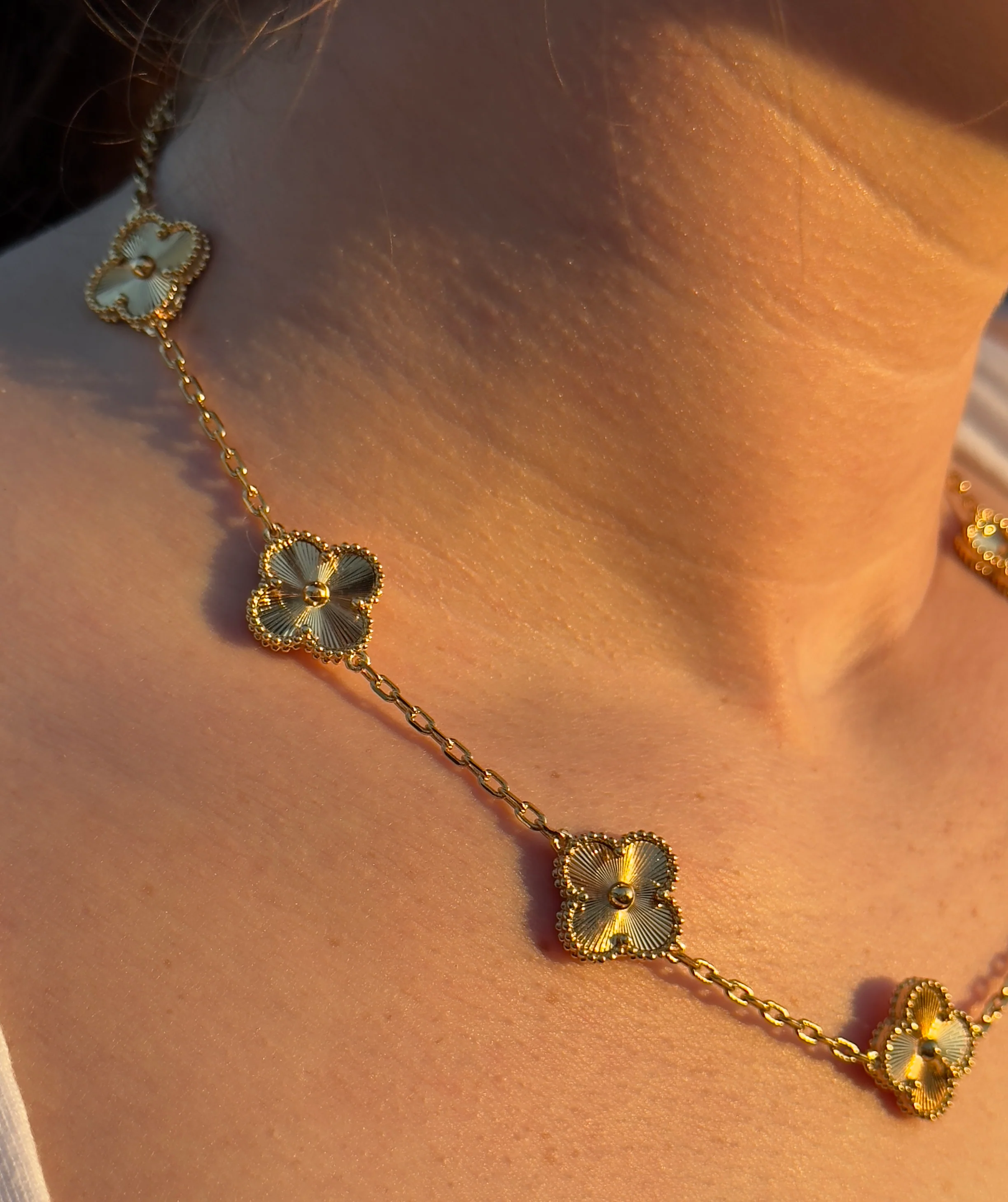 Miniatura 9 de GARGANTILLA VAN CLEEF VINTAGE 10 TREBOL