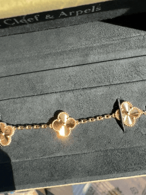 GARGANTILLA VAN CLEEF VINTAGE 10 TREBOL