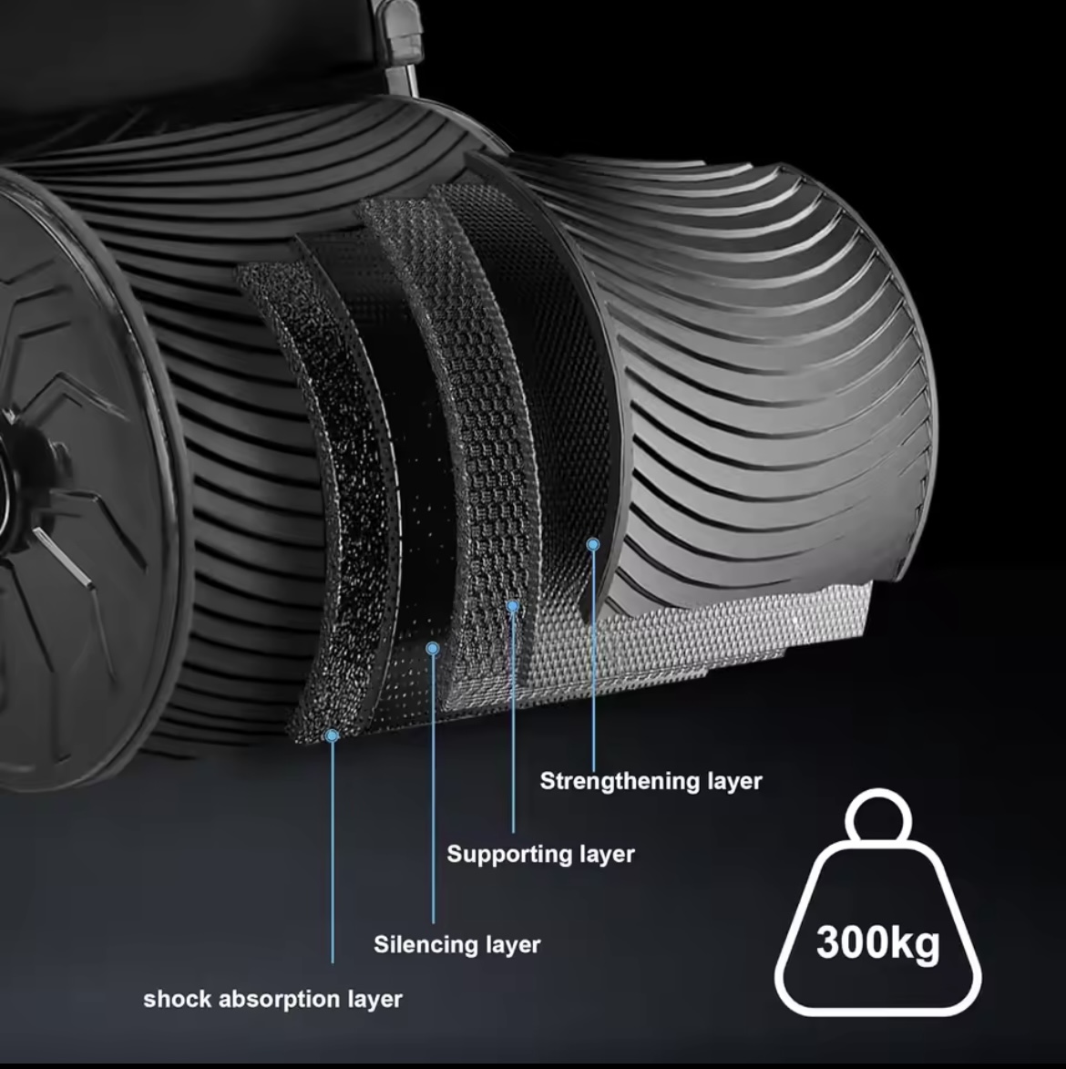 Miniatura 4 de RUEDA ABDOMINAL CON SOPORTE DE CODOS