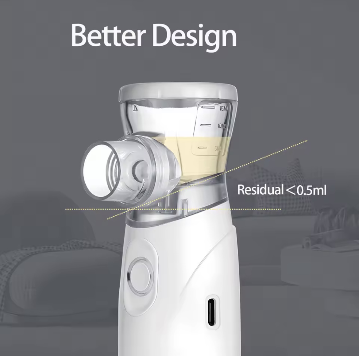 Miniatura 5 de Nebulizador portátil recargable