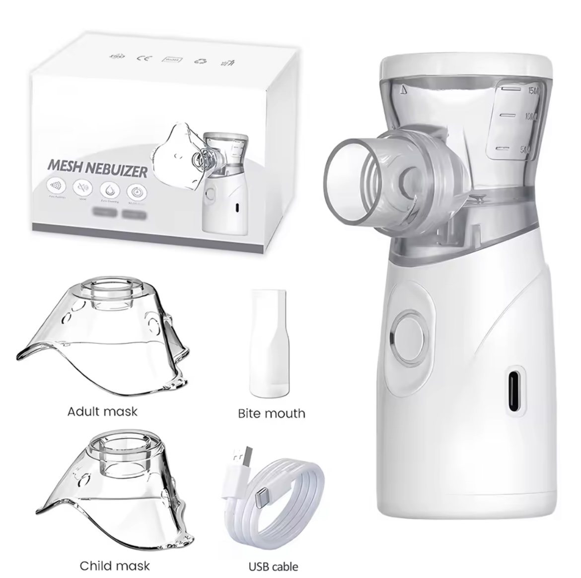 Miniatura 4 de Nebulizador portátil recargable