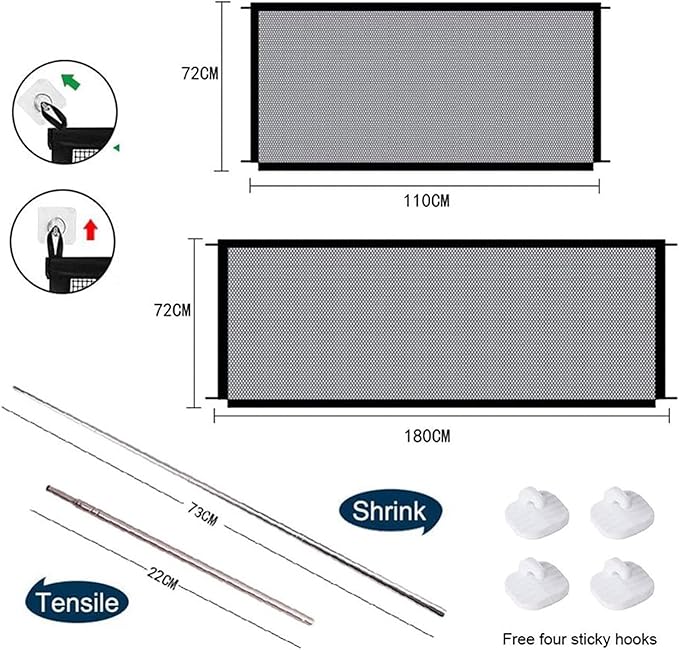 Miniatura 2 de Malla de seguridad para mascotas y bebes