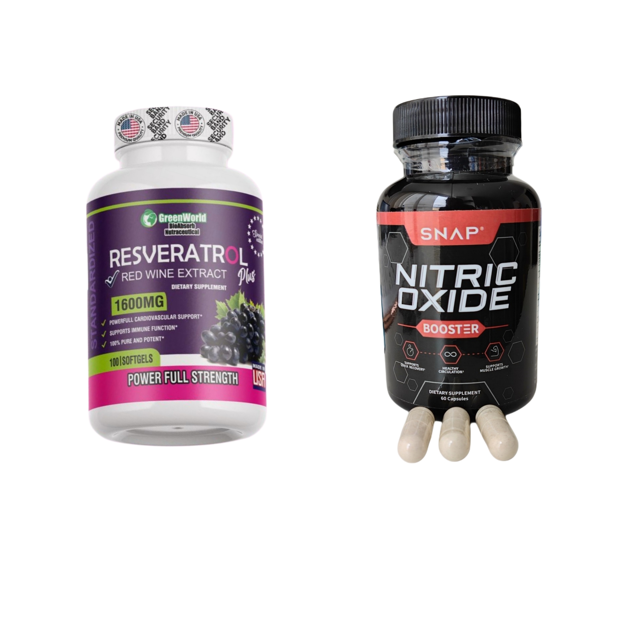 Resverstrol + nitric oxid
