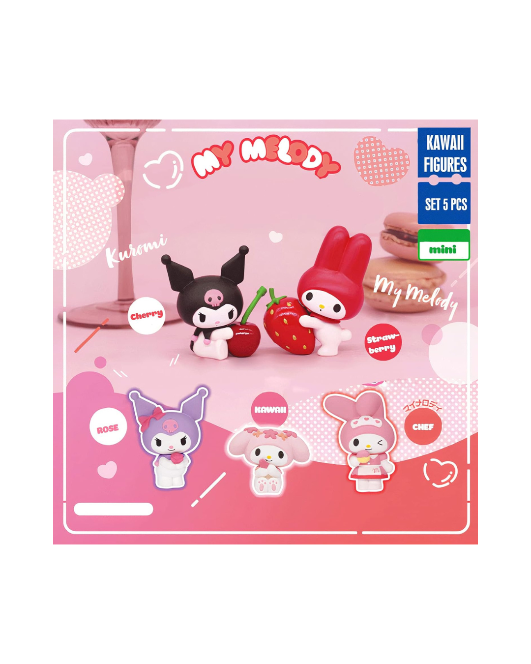 Miniatura 5 de KUROMI Y MELODY COLECCIÓN X 5