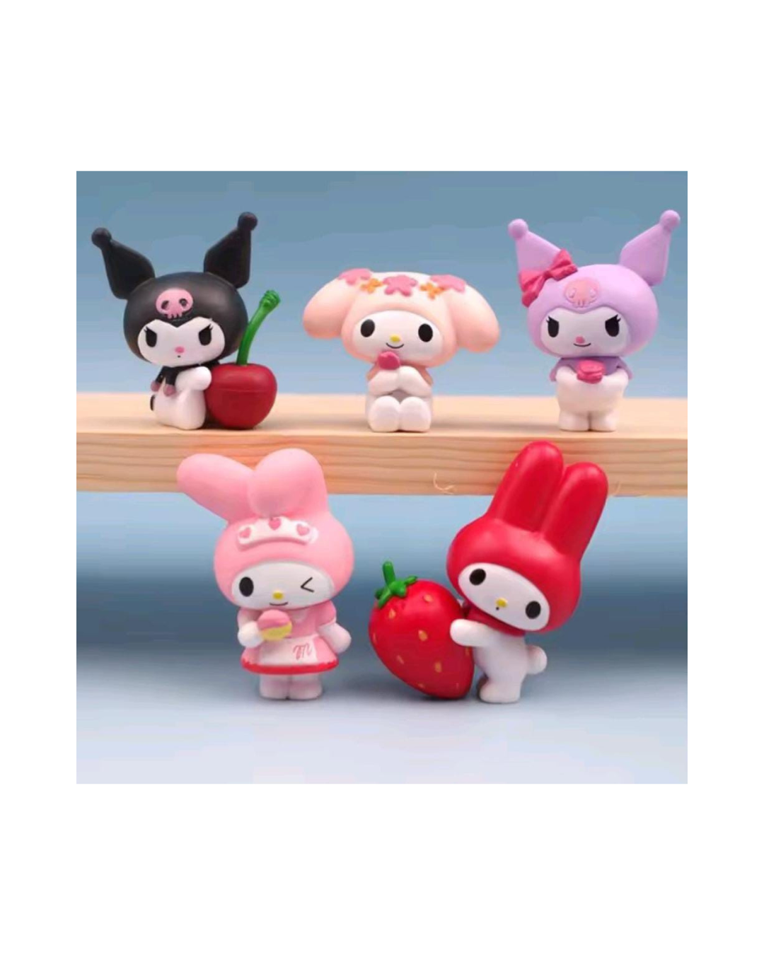 Miniatura 7 de KUROMI Y MELODY COLECCIÓN X 5