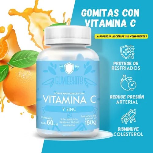 GOMAS DE VITAMINA C