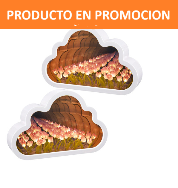 Miniatura 4 de LAMPARA TULIPANES INFINITOS YA ARMADA💸