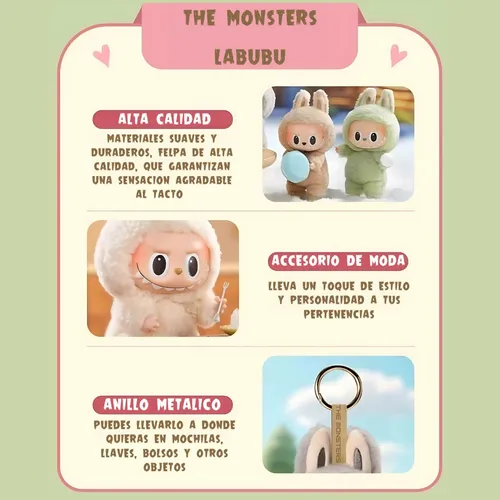 Miniatura 3 de Labubu Figura Coleccion Por Unidad
