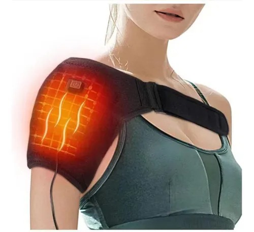 Hombrera Masaje Vibración Compresa Calor