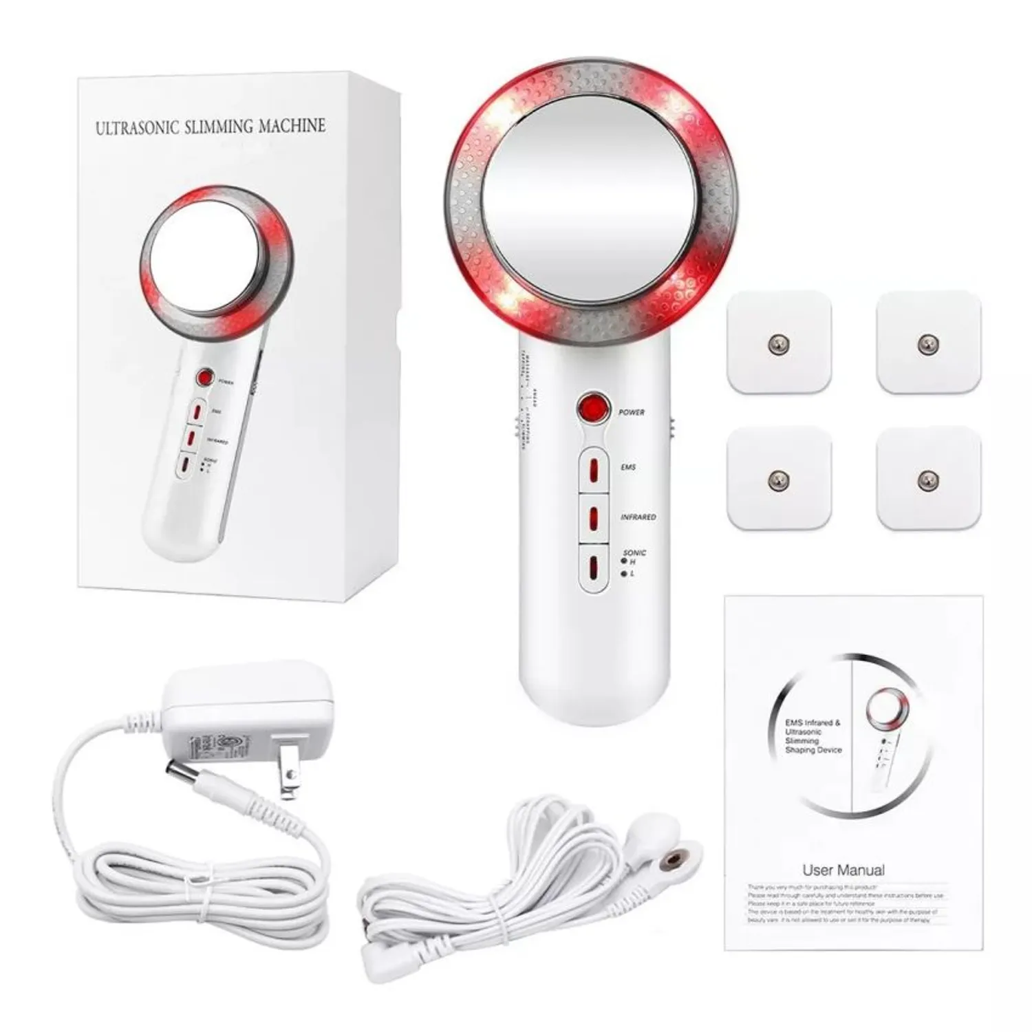 Masajeador Corporal Ultrasonido Zo