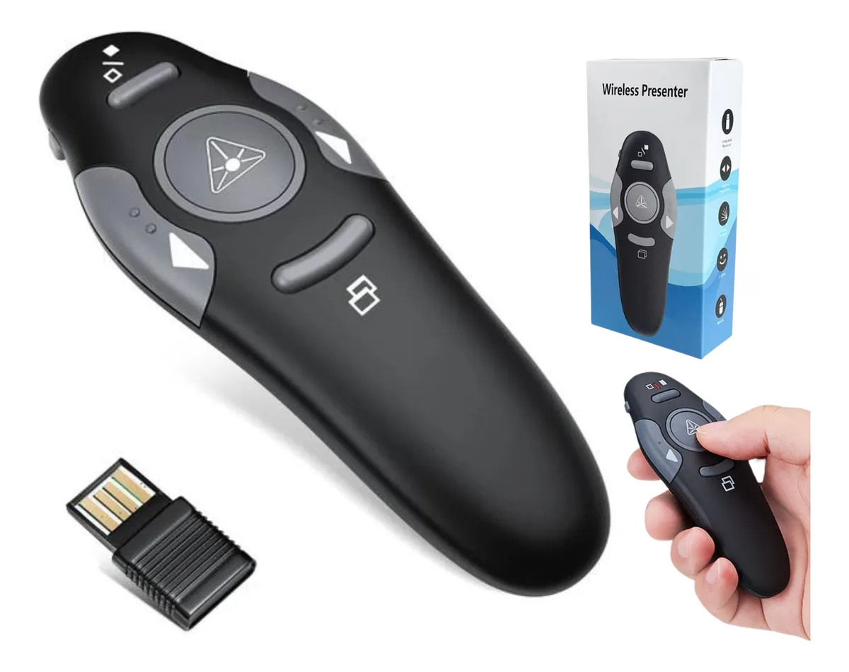 Miniatura 2 de Apuntador Presentador Diapositivas Usb