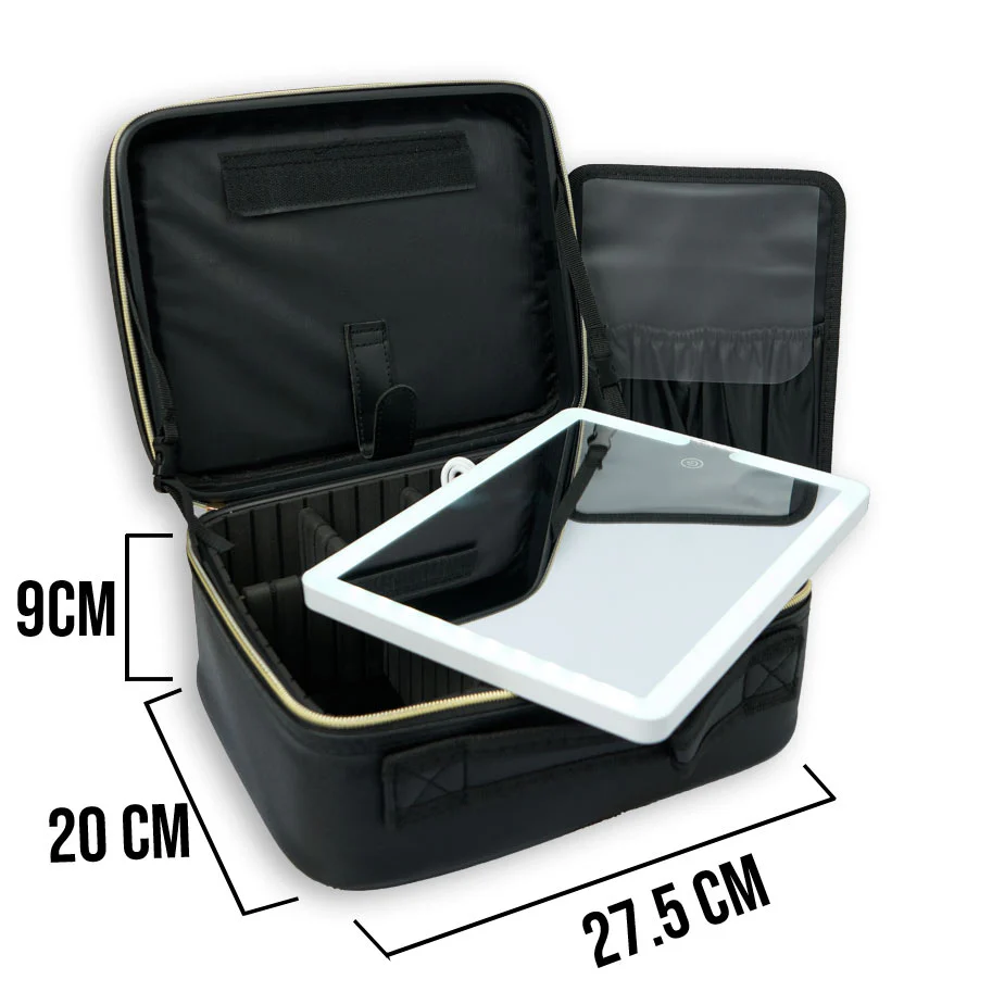 Miniatura 2 de COSMETIQUERA CON ESPEJO LED