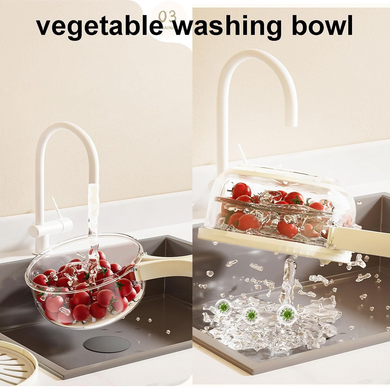 Miniatura 3 de Escurridor De Frutas Y Verduras M2408 20