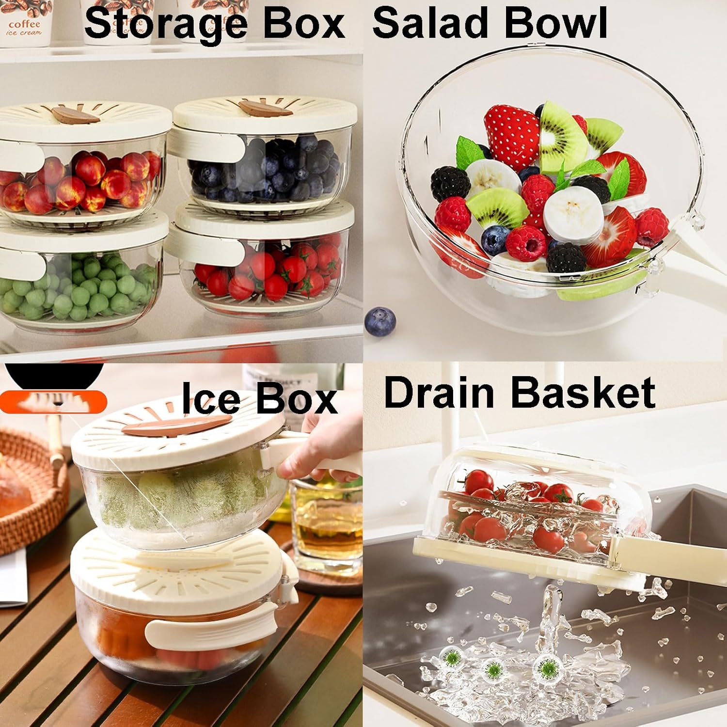 Miniatura 2 de Escurridor De Frutas Y Verduras M2408 20