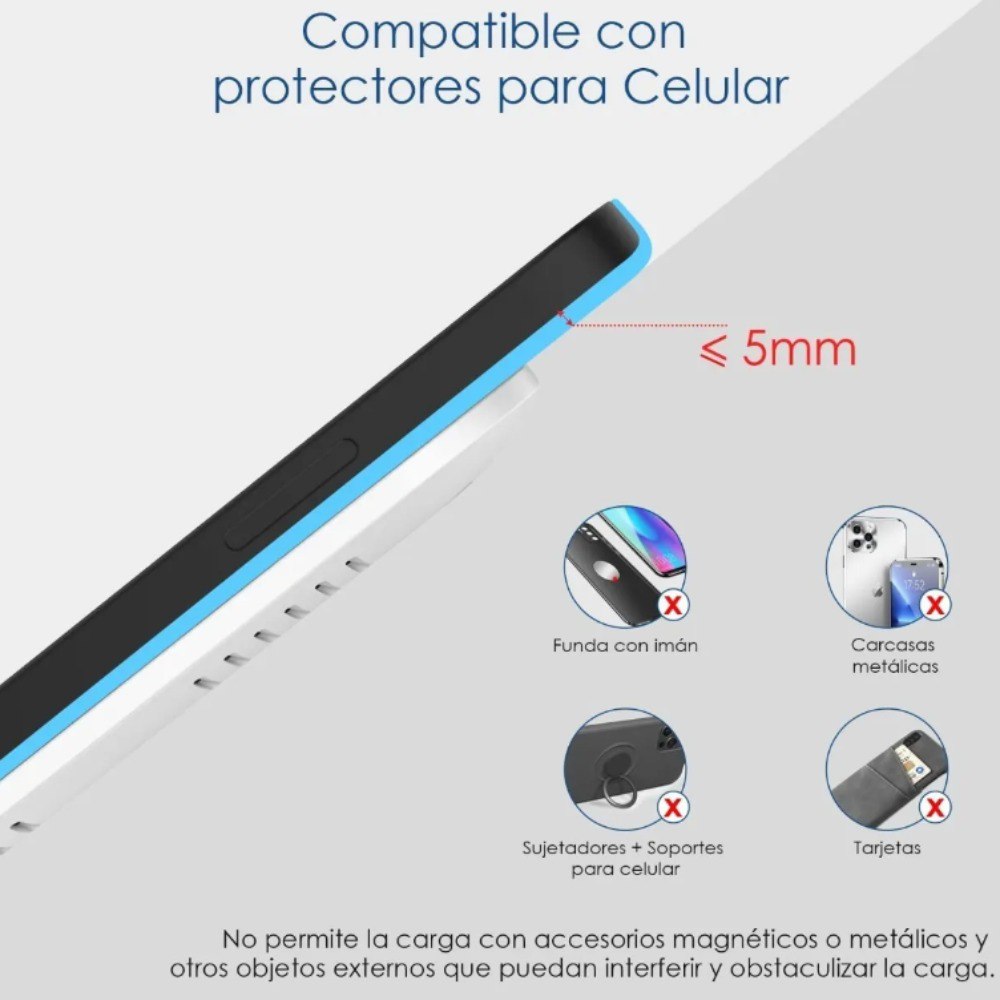 Miniatura 3 de Cargador Base Inalambrica Carga R  Gar15