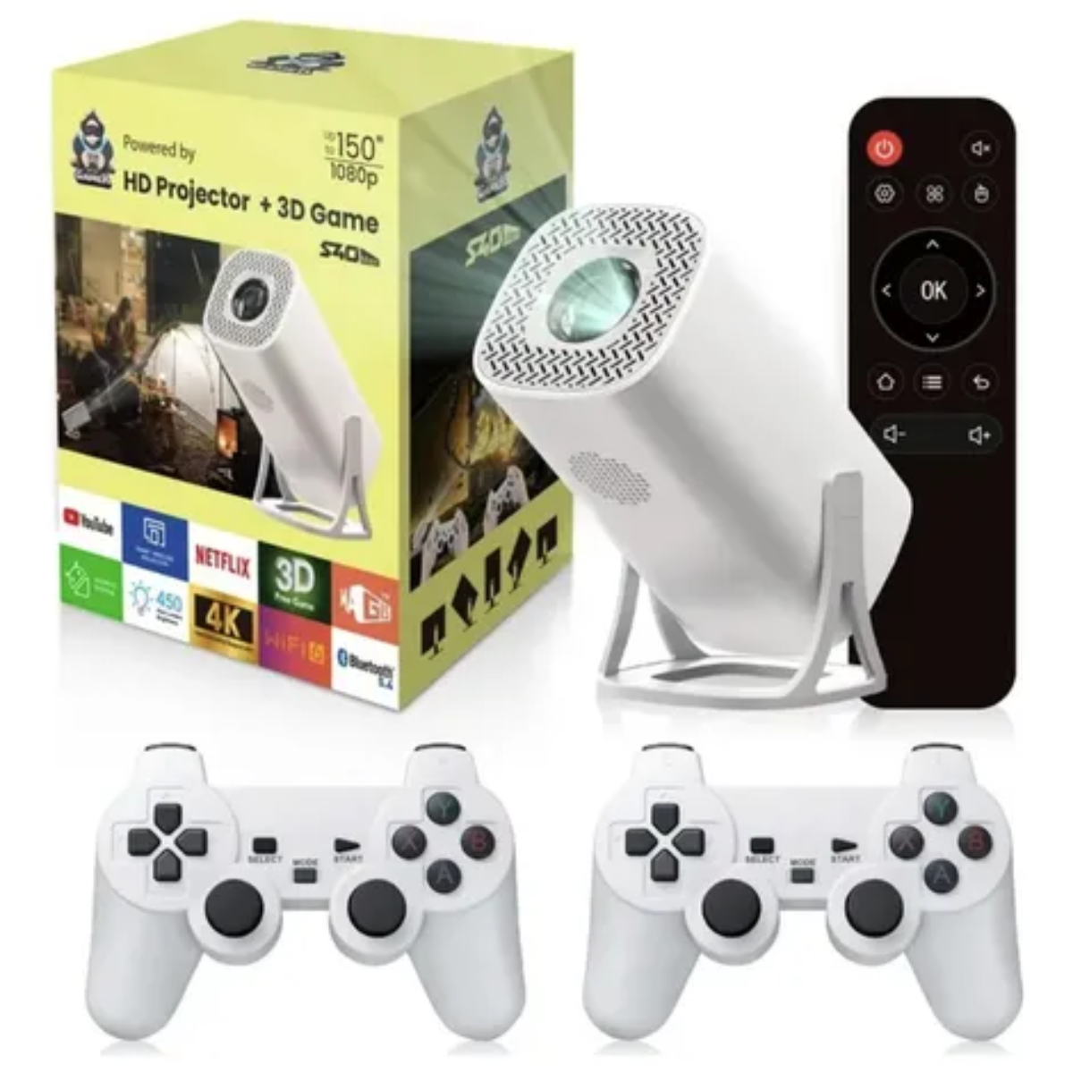 Proyector S40 Max Android Ultra Hd