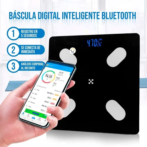 Bascula Digital Bluetooht Zo