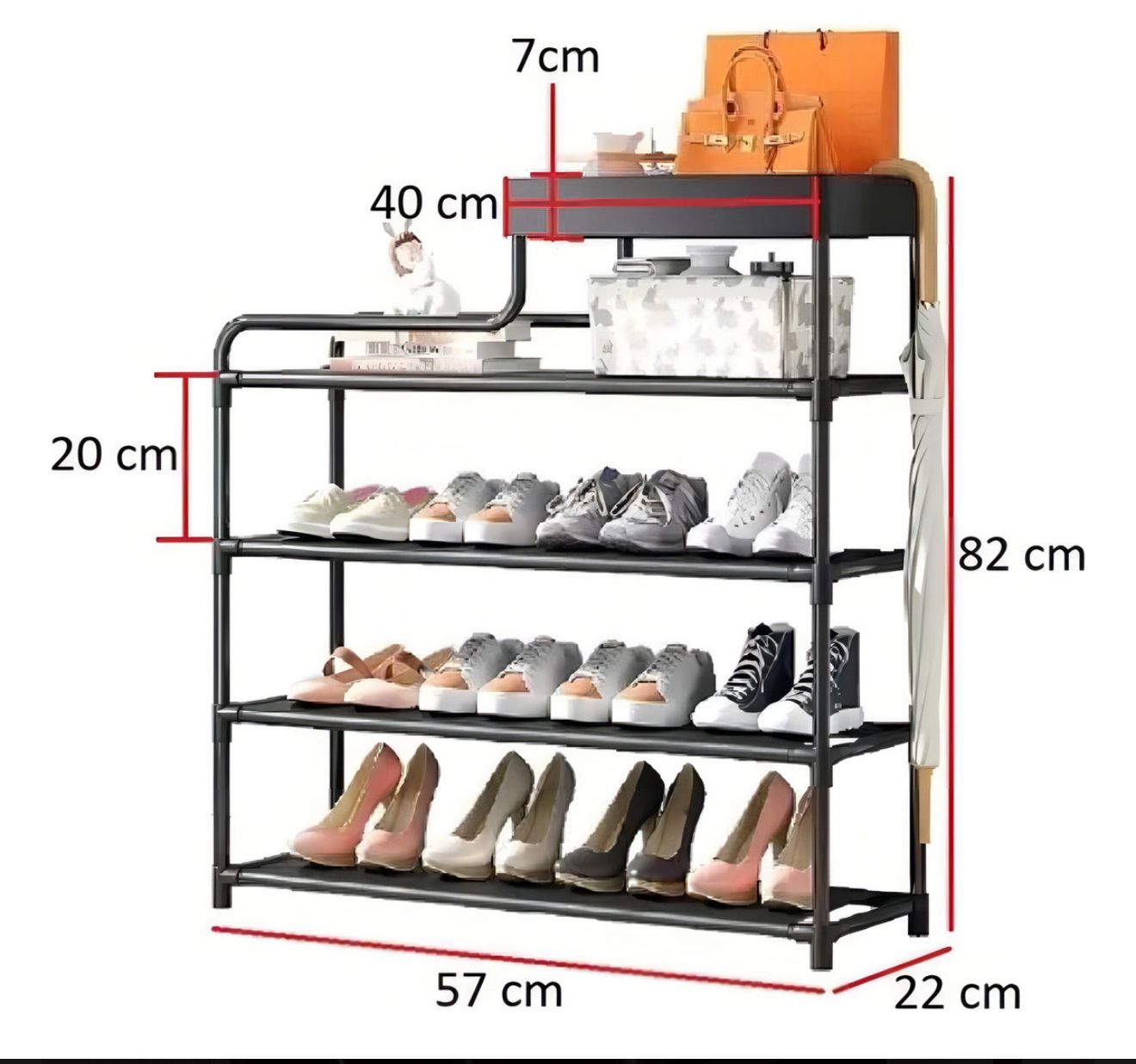 Organizador De 4 Niveles