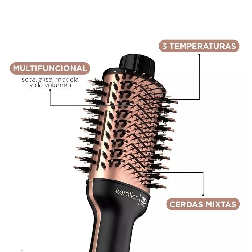 Miniatura 5 de Cepillo Secador Gama Keration 3D 1200W